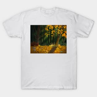 Bright Tree in a Dark Forest T-Shirt